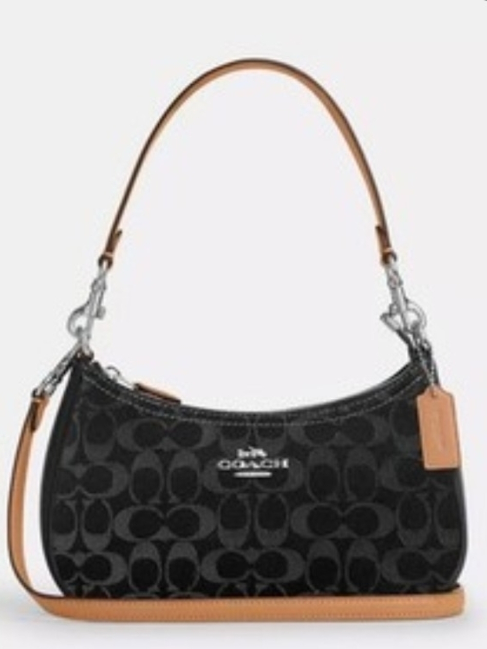 Coach Teri Black Denim Bag